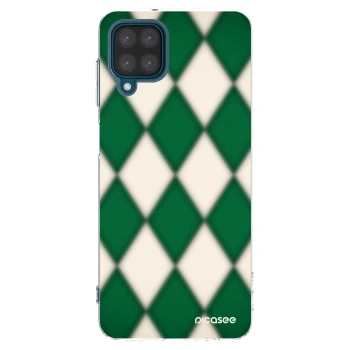 Picasee silikonska prozirna maskica za Samsung Galaxy A12 A125F - Emerald Diamond