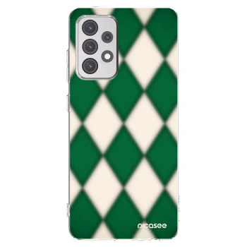 Picasee silikonska prozirna maskica za Samsung Galaxy A52 5G A525F - Emerald Diamond