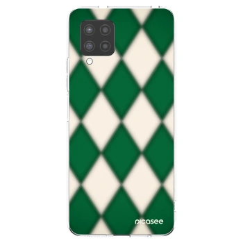 Picasee silikonska prozirna maskica za Samsung Galaxy A42 A426B - Emerald Diamond