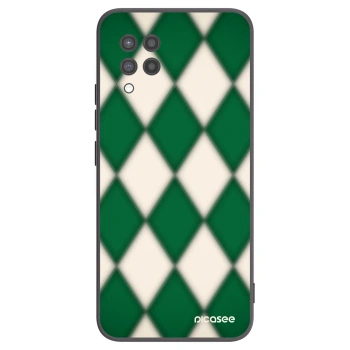 Picasee crna silikonska maskica za Samsung Galaxy A42 A426B - Emerald Diamond