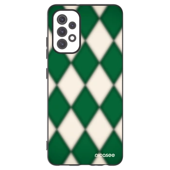 Picasee crna silikonska maskica za Samsung Galaxy A32 5G A326B - Emerald Diamond