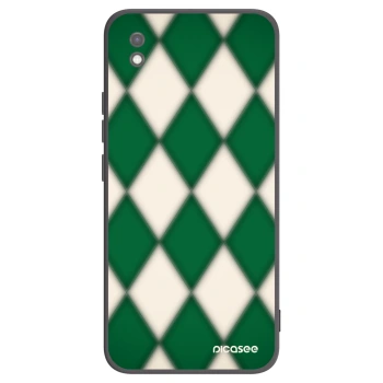 Picasee crna silikonska maskica za Xiaomi Redmi 9AT - Emerald Diamond
