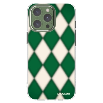 Picasee silikonska prozirna maskica za Apple iPhone 13 Pro - Emerald Diamond