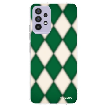 Picasee silikonska prozirna maskica za Samsung Galaxy A32 4G SM-A325F - Emerald Diamond