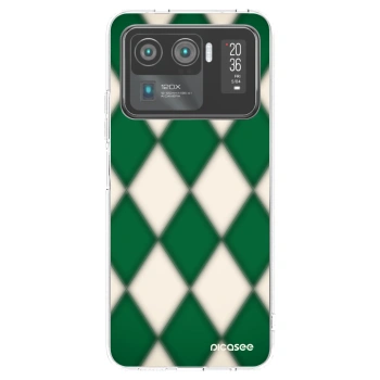 Picasee silikonska prozirna maskica za Xiaomi Mi 11 Ultra - Emerald Diamond