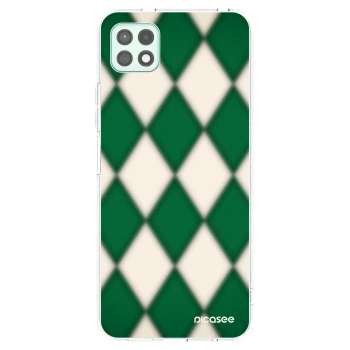 Picasee silikonska prozirna maskica za Samsung Galaxy A22 A226B 5G - Emerald Diamond