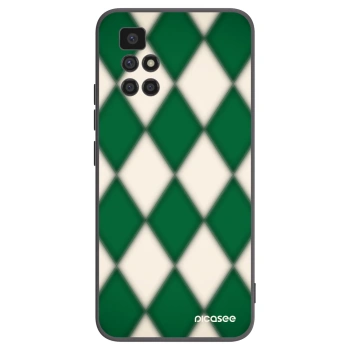 Picasee crna silikonska maskica za Xiaomi Redmi 10 - Emerald Diamond