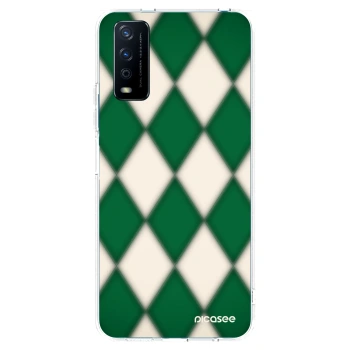 Picasee silikonska prozirna maskica za Vivo Y11s - Emerald Diamond