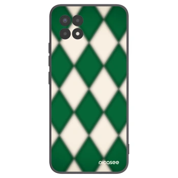 Picasee crna silikonska maskica za Realme 8i - Emerald Diamond