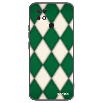 Picasee crna silikonska maskica za Xiaomi Redmi 10C - Emerald Diamond