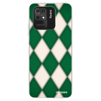 Picasee silikonska prozirna maskica za Xiaomi Redmi 10C - Emerald Diamond