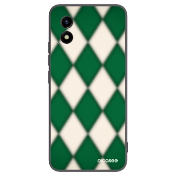 Picasee crna silikonska maskica za Vivo Y01 - Emerald Diamond