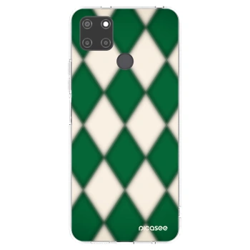 Picasee silikonska prozirna maskica za Realme C21Y - Emerald Diamond