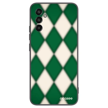 Picasee crna silikonska maskica za Samsung Galaxy M13 M135F - Emerald Diamond