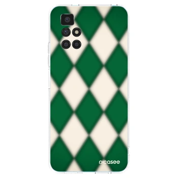 Picasee silikonska prozirna maskica za Xiaomi Redmi 10 (2022) - Emerald Diamond