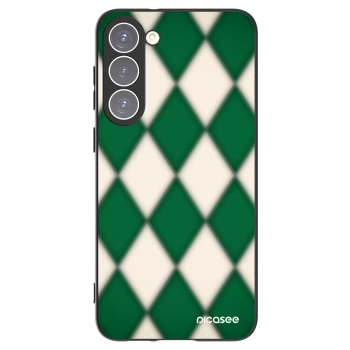 Picasee crna silikonska maskica za Samsung Galaxy S23+ 5G - Emerald Diamond