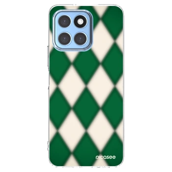 Picasee silikonska prozirna maskica za Honor X8 5G - Emerald Diamond