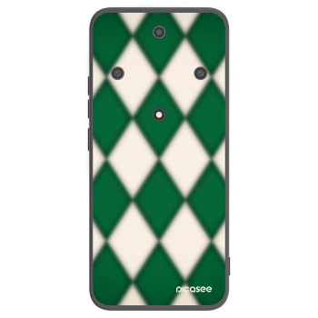 Picasee crna silikonska maskica za Honor Magic5 Lite 5G - Emerald Diamond