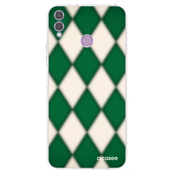 Picasee silikonska prozirna maskica za Honor 8X - Emerald Diamond