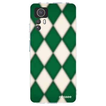 Picasee silikonska prozirna maskica za Xiaomi Redmi Note 12S - Emerald Diamond
