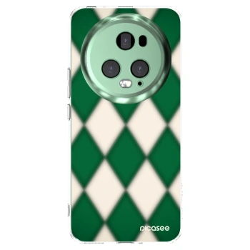 Picasee silikonska prozirna maskica za Honor Magic5 Pro - Emerald Diamond