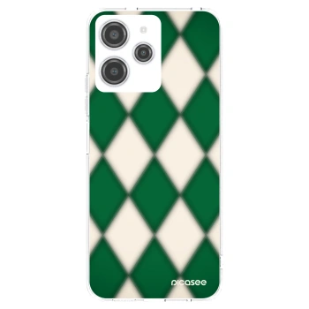 Picasee silikonska prozirna maskica za Xiaomi Redmi 12 4G - Emerald Diamond