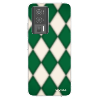 Picasee silikonska prozirna maskica za Xiaomi Poco F5 Pro 5G - Emerald Diamond