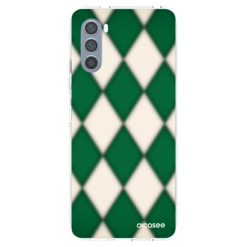 Picasee silikonska prozirna maskica za Motorola Moto G62 - Emerald Diamond