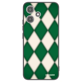 Picasee crna silikonska maskica za Xiaomi Redmi 12 5G - Emerald Diamond