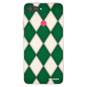 Picasee silikonska prozirna maskica za Xiaomi Mi 8 Lite - Emerald Diamond