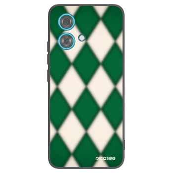 Picasee crna silikonska maskica za Motorola Edge 40 Neo - Emerald Diamond