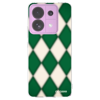 Picasee silikonska prozirna maskica za Xiaomi Redmi Note 13 Pro 5G - Emerald Diamond