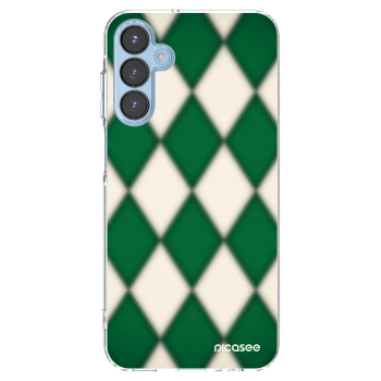 Picasee silikonska prozirna maskica za Samsung Galaxy A15 A156B 5G - Emerald Diamond