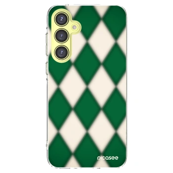 Picasee silikonska prozirna maskica za Samsung Galaxy A35 5G A356B - Emerald Diamond