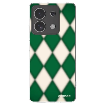 Picasee silikonska prozirna maskica za Xiaomi Redmi Note 13 4G - Emerald Diamond