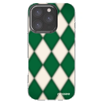 Picasee silikonska prozirna maskica za Apple iPhone 16 Pro - Emerald Diamond