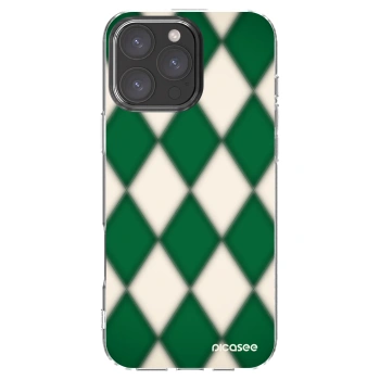 Picasee silikonska prozirna maskica za Apple iPhone 16 Pro Max - Emerald Diamond