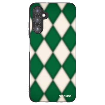 Picasee crna silikonska maskica za Samsung Galaxy A05s A057G - Emerald Diamond