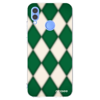 Picasee silikonska prozirna maskica za Honor 10 Lite - Emerald Diamond