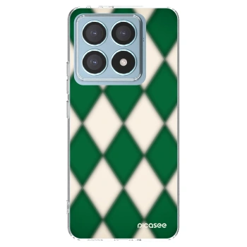Picasee silikonska prozirna maskica za Xiaomi 14T Pro - Emerald Diamond