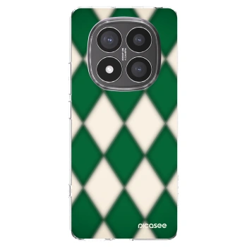 Picasee silikonska prozirna maskica za Xiaomi Redmi Note 14 Pro+ 5G - Emerald Diamond