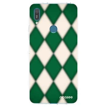 Picasee silikonska prozirna maskica za Huawei Y7 2019 - Emerald Diamond