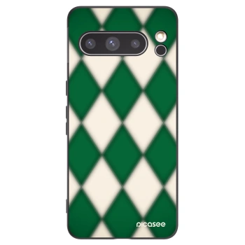 Picasee crna silikonska maskica za Google Pixel 8 Pro - Emerald Diamond