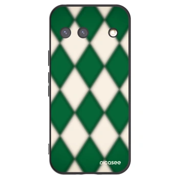 Picasee crna silikonska maskica za Google Pixel 9 - Emerald Diamond
