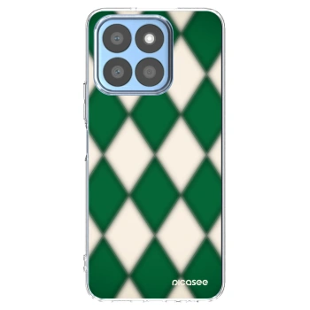 Picasee silikonska prozirna maskica za Honor X8c - Emerald Diamond