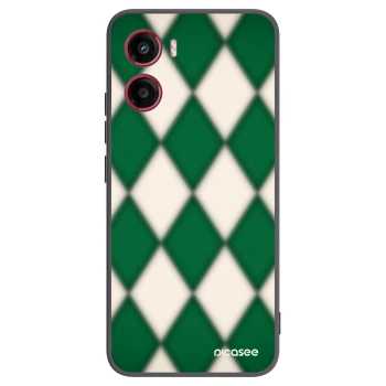 Picasee crna silikonska maskica za Motorola Moto G05 - Emerald Diamond