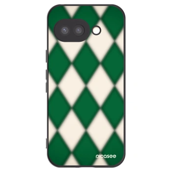 Picasee crna silikonska maskica za Google Pixel 9a - Emerald Diamond
