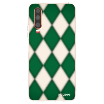 Picasee silikonska prozirna maskica za Huawei P30 - Emerald Diamond