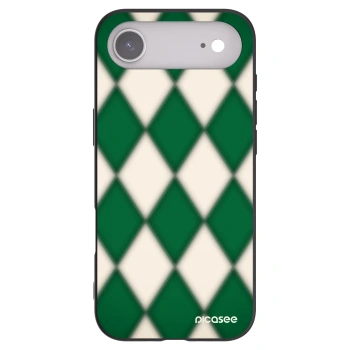 Picasee crna silikonska maskica za Apple iPhone Air - Emerald Diamond