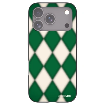 Picasee crna silikonska maskica za Apple iPhone 17 Pro - Emerald Diamond